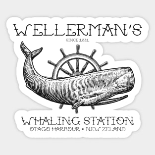 Wellerman's Whaling Station Sticker